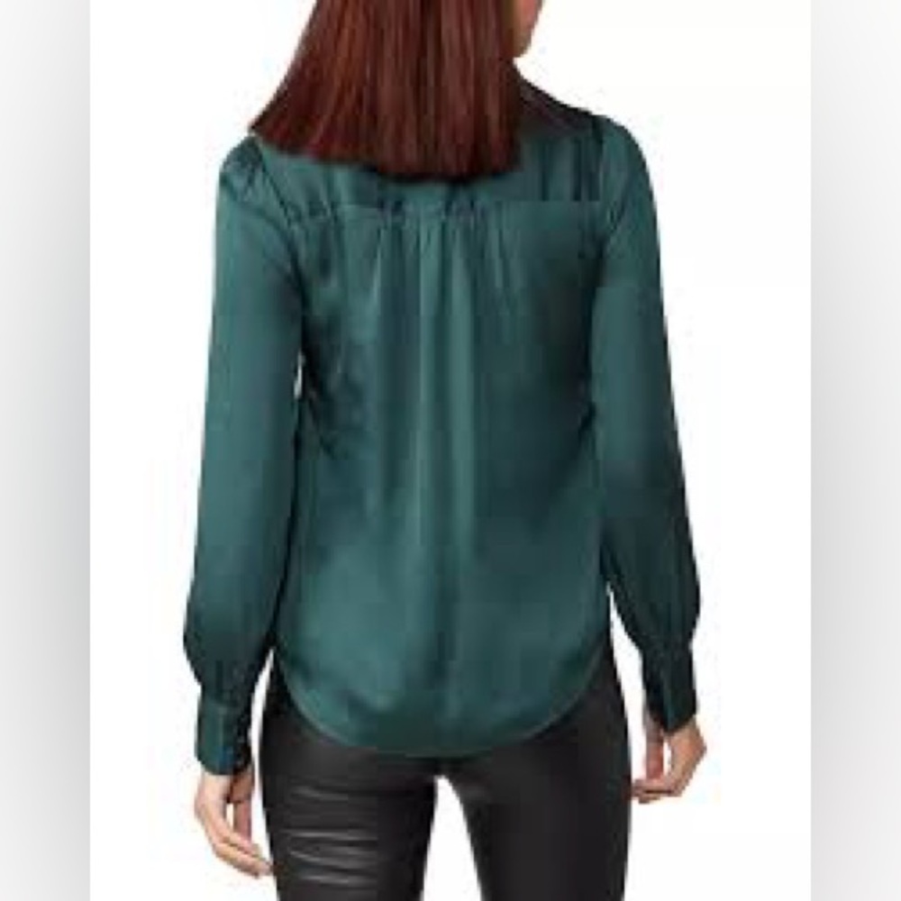 CLEOBELLE DARK SPRUCE BLOUSE - Picture 2 of 9